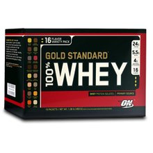 Optimum Nutrition 100% Whey Gold Standard, Variety Pack, 16 packets