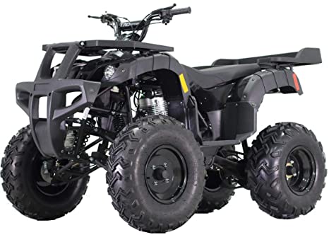 X-PRO Adult ATV Quad Four Wheelers 250 Utility ATV Full Size ATV Quad Adult ATVs,Black