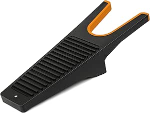 ZOMAKE Boot Jack for Cowboy Boots - Extra Grip Boot Remover for Work Boots,Rubber Boots, Leather Boots, Riding Boots - Boot Pull Bootjack for Men Women(Black Orange)