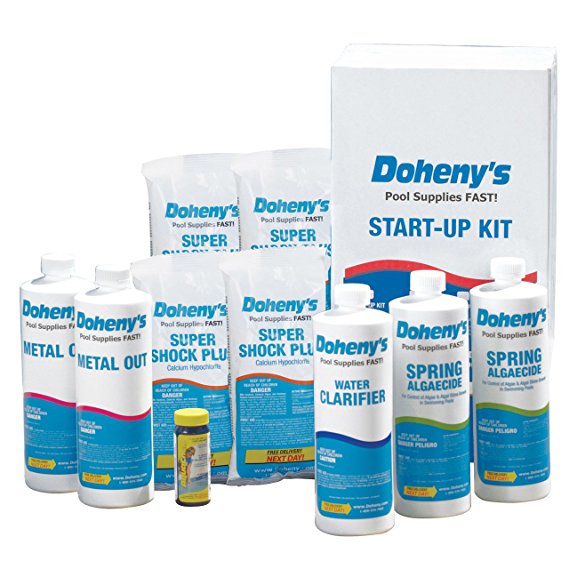 Doheny's Start-Up Kit #3 - For Swimming Pools up to 30,000 gallons.