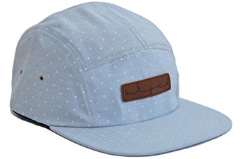 Skyed Apparel 5 Panel Hat Collection With Genuine Leather Strap (Multiple Colors)