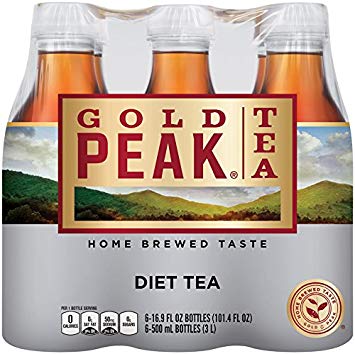 Gold Peak Iced Tea 16.9 Fl Oz (Pack of 6) (Diet)
