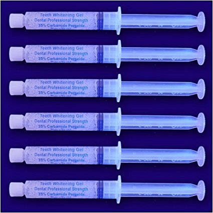 INSTANT WHITE SMILE optimized 60cc GELL ONLY syringes (NO TRAYS) 36% Professional Strength Carbamide Peroxide Teeth Whitening Gel only by INSTANT WHITE SMILE