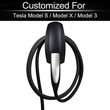 Tesla Charging Cable Organizer,Tesla Motors Charger Bracket Holder Adapter,Wall Connector for Tesla Model S Model X Model 3