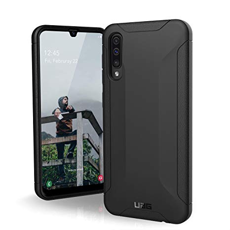 URBAN ARMOR GEAR UAG Designed for Samsung Galaxy A50 Scout [Black] Military Drop Tested Phone Case