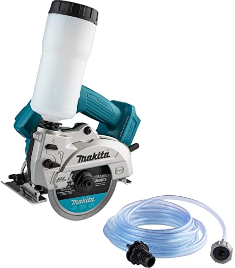 Makita XCC01Z 18V LXT Lithium-Ion Brushless Cordless 5" Wet/Dry Masonry Saw, AWS Capable, Tool Only