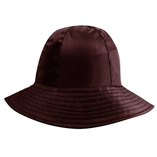 Luxury Divas Reversible Rain Or Sun Style Bucket Hat