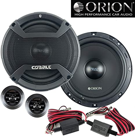 Orion CO652C New 2019 Model 6.5" 2-Way 500 Watt 4ohm Cobalt Series Car Audio Component Speaker system