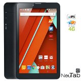 NeuTab G7 7 inch 4G LTE Quad Core Tablet PC Google Android 50 Lollipop IPS 1024x600 HD Display Bluetooth GPS Supported Dual HD Camera Unlocked GSM Dual Sim Slot 4G3G2G Android Phone Phablet