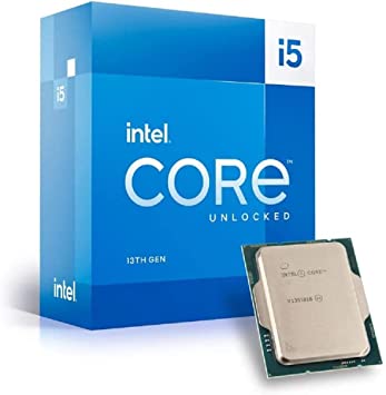 Intel Core i5 13600K 13th Gen Generation Desktop PC Processor Overclockable CPU with 24 MB Cache and up to 5.10 GHz Clock Speed 3 Years Warranty DDR5 and DDR4 RAM Support LGA 1700 Socket