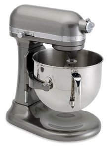 KitchenAid Professional 7-Quart Super Big Biggest Capacity Large KSM7581MS 7-Quart Bowl Largest Lift Stand Mixer Medallion Silver