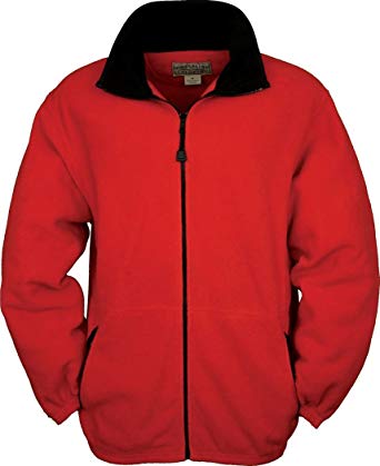 Colorado Timberline Men's Telluride Fleece Jacket-M (Red)