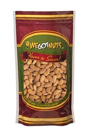 We Got Nuts Jumbo Almonds (Whole, Raw, Shelled, Unsalted) (4 Pounds)