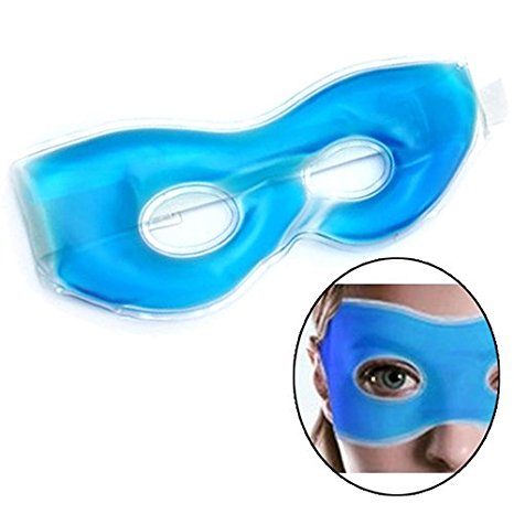 Therapeutic Hot / Cold Relief Gel Eye Relaxing Therapy Masks Chronic Sinus Treatments (Asst. Colors)