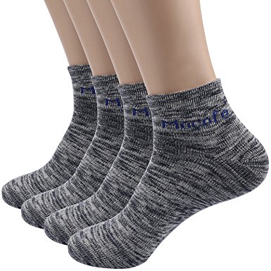 Mocofo Men's 4 Pairs Low Cut Casual Socks