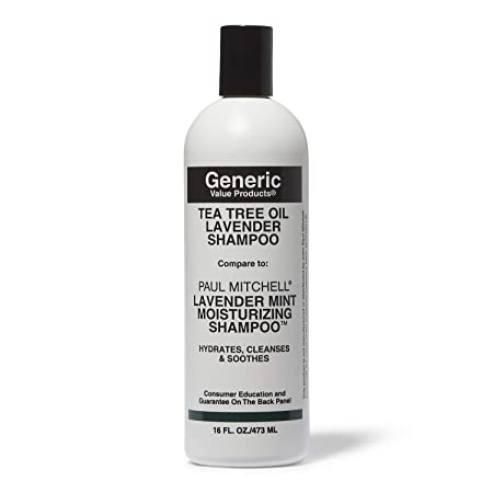Generic Value Products Tea Tree Oil Lavender Shampoo Compare to Lavender Mint Moisturizing Shampoo