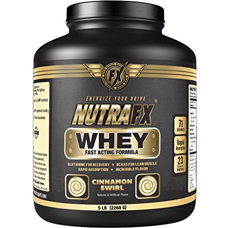 NUTRAFX Whey Protein Cinnamon 23 Gram