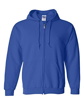 Gildan Men's Fleece Zip Hooded Sweatshirt