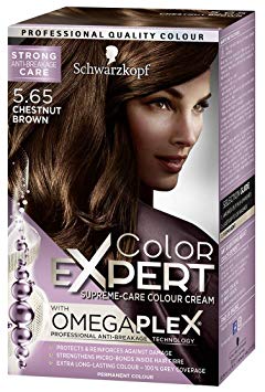 Schwarzkopf Color Expert Omegaplex Hair Dye, 5.65 Chestnut Brown