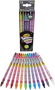 Crayola Erasable Twistable Colored Pencils 12-Pieces