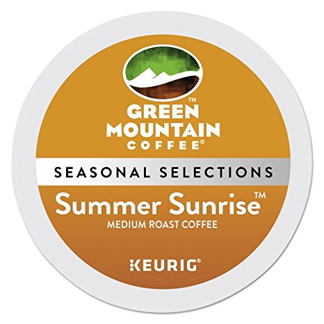 Green Mountain Coffee Summer Sunrise Blend K-cup for Keurig Brewers, 24-count, 24 Count