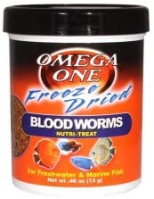 OMEGA One Freeze Dried Bloodworm .46oz