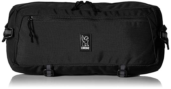 Chrome BG-196-ALLB Black 9L Kadet Nylon Sling Bag All Black