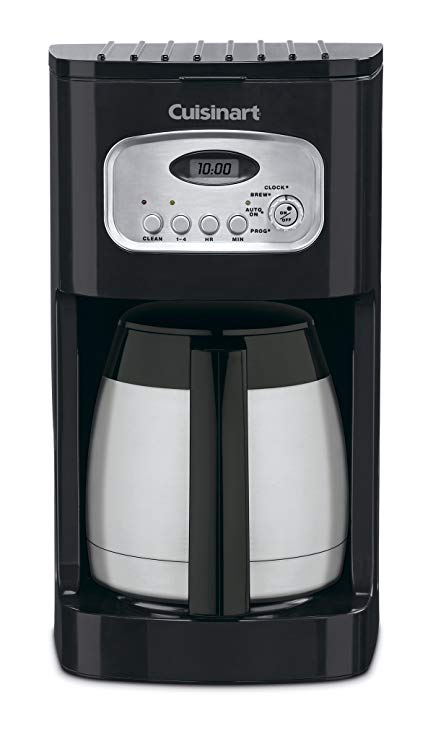 CUISINART Dcc-1150BK 10-Cup Classic Thermal Programmable Coffeemaker, Black