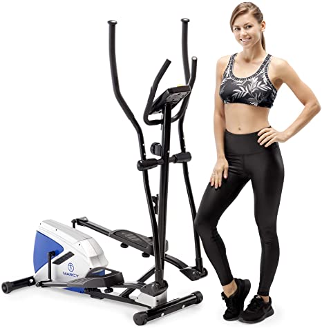Marcy Magnetic Elliptical Trainer Cardio Workout Machine