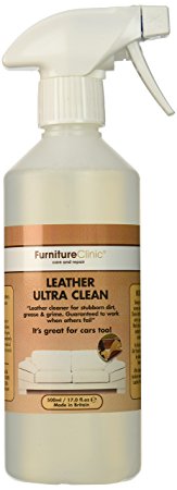 Leather Ultra Clean - Leather Cleaner - 17.0 Fl. Oz. (500ml)
