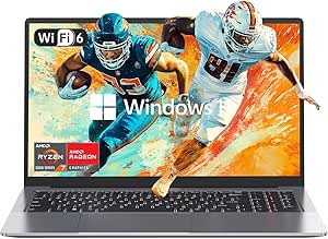 Gaming Laptop AMD Ryzen 7 5825U 16.1-inch IPS 16GB DDR4 (2 * 8GB, Dual Channel) 512GB M.2 2280 NVMe SSD Backlit Keyboard WIFI6 HDMI Type-C USB