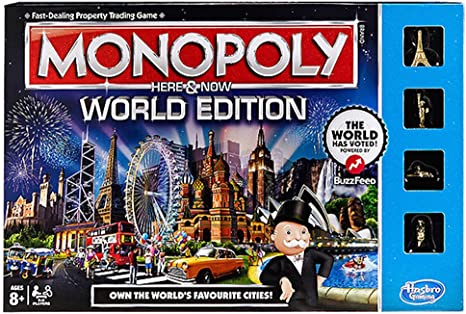 Monopoly Here and Now World Edition Game