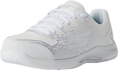 Skechers Women's Viper Court-Athletic Indoor Outdoor Pickleball Shoes with Arch Fit Support Sneakers