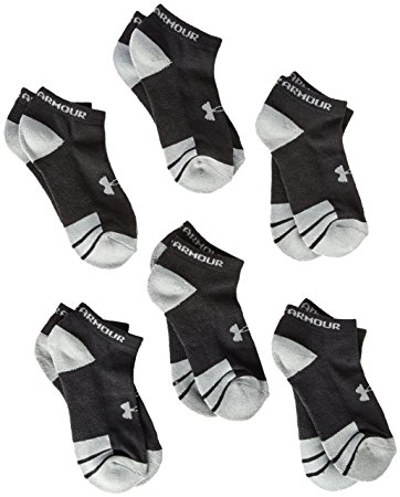 Under Armour Boys Resistor No-Show Socks