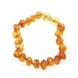 RAW AMBER BRACELET Amberbeata Certified 100 Genuine Baltic Amber Teething Bracelet Raw and Anklet Baby Beads for Teethers