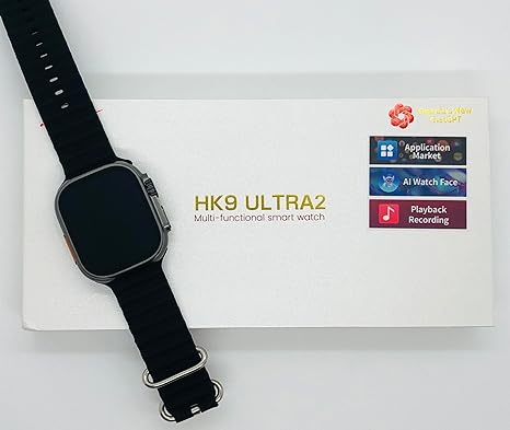 HK9 ULTRA2 スマートウォッチ 通話 圧値 酸素濃度 音楽再生 運動 Chat GPT hk9 ultra2 (HK8 HK9)