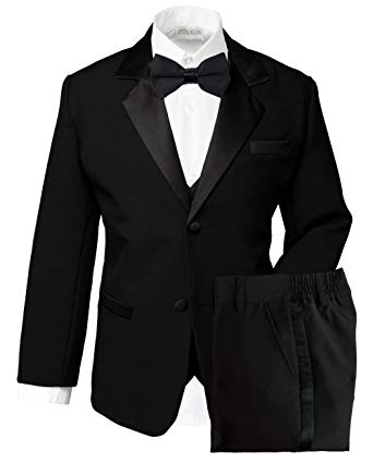 Spring Notion Boys' Classic Fit Tuxedo Set, No Tail