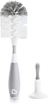 Munchkin Bristle Bottle Brush, Grey