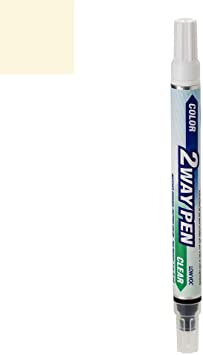ExpressPaint 2WayPen - Automotive Touch-up Paint for Chevrolet Corvette - Arctic White Clearcoat 10/WA9567 - Color   Clearcoat Only