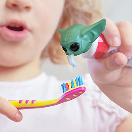 2022 The Child Toothpaste Cap Dispenser for Kids and Adults, New Baby Y-oda Toothpaste Topper, Funny Toothpaste Squeezer for Fans.