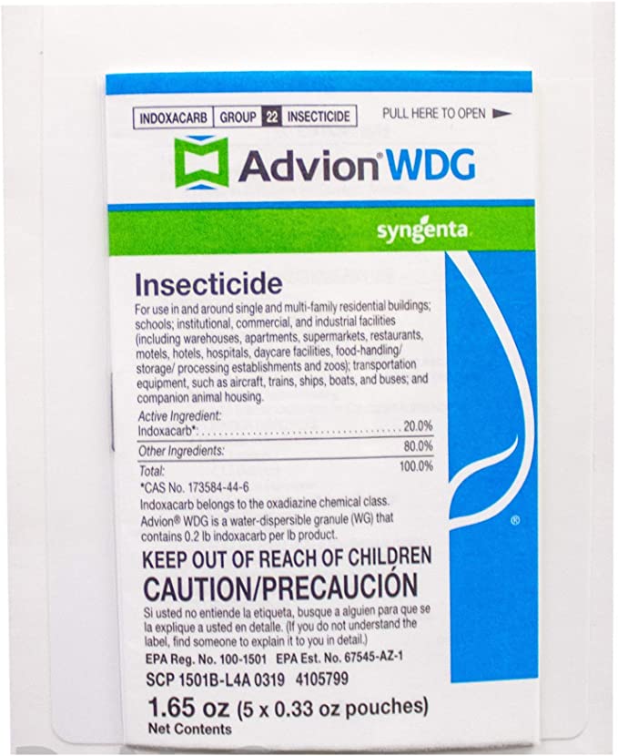 Syngenta 63952 Advion WDG Sprayable Formula, Packets