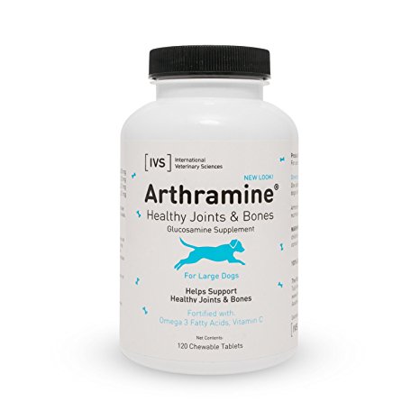 Arthramine Tablets Healthy Joints and Bones Supplement for Dogs