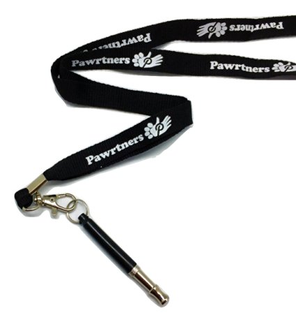Dog Whistle with FREE Lanyard by Pawrtners - Train Your Dog with Silent Dog Whistle - Stop Dog Barking and Bad Behavior