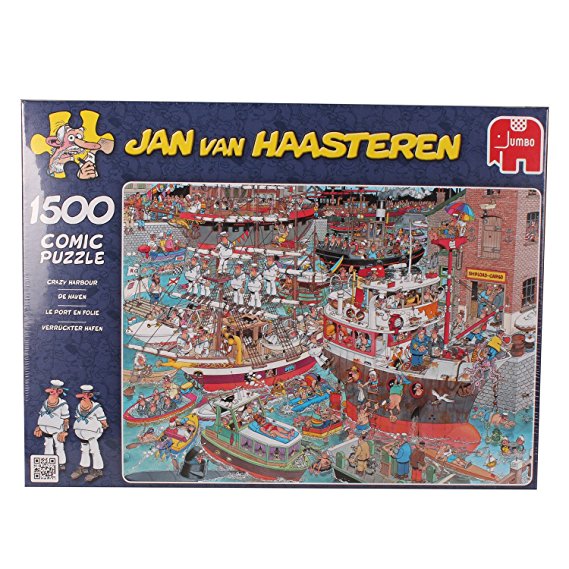 Jan Van Haasteren - Crazy Harbour 1500 Jigsaw Puzzle