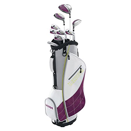 WILSON ULTRA Womens Complete Golf Club Set w/Bag