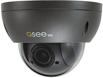 Q-See QCN8029Z 2 MP 1080p High Definition IP PTZ Camera with 4x Optical/16x Digital Zoom for Q-See QCN Series, Black