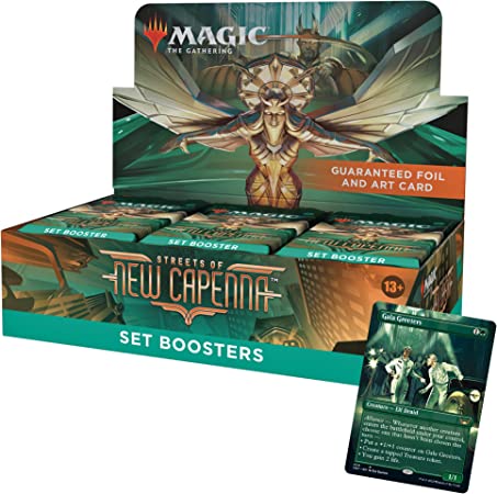 Magic: The Gathering Streets of New Capenna Set Booster Box | 30 Packs   1 Box Topper (361 Magic Cards)