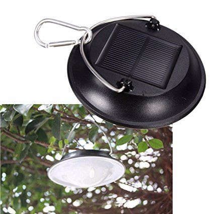 Solar Lights, SOLMORE LED Camping Tent Lights Waterproof Umbrella Night light Outdoor Hiking Emergencies Garden Modern Fixture Hallway Patio Stair Fence Portable hanging Lamp Lantern