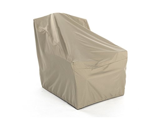 CoverMates – Outdoor Chair Cover – 32W x 32D x 35H – Elite Collection – 3 YR Warranty – Year Around Protection - Khaki
