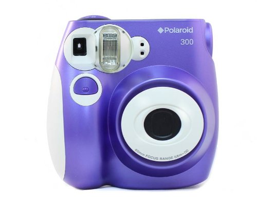 Polaroid PIC-300 Instant Film Camera Purple